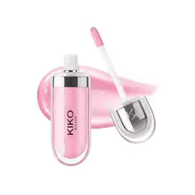 KIKO 3D Liquid Lip Glaze Transparent Lip Gloss Mirror Lipstick Nourishing Glossy Full Lips Not Fading Milk Tea Bean Paste Makeup