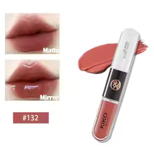 KIKO 3D Liquid Lip Glaze Transparent Lip Gloss Mirror Lipstick Nourishing Glossy Full Lips Not Fading Milk Tea Bean Paste Makeup